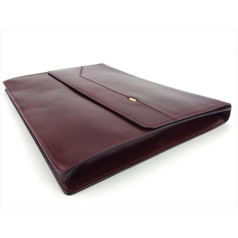 BALLY Business bag Bordeaux gold Women Authentic secondhand - Picture 2 of 7